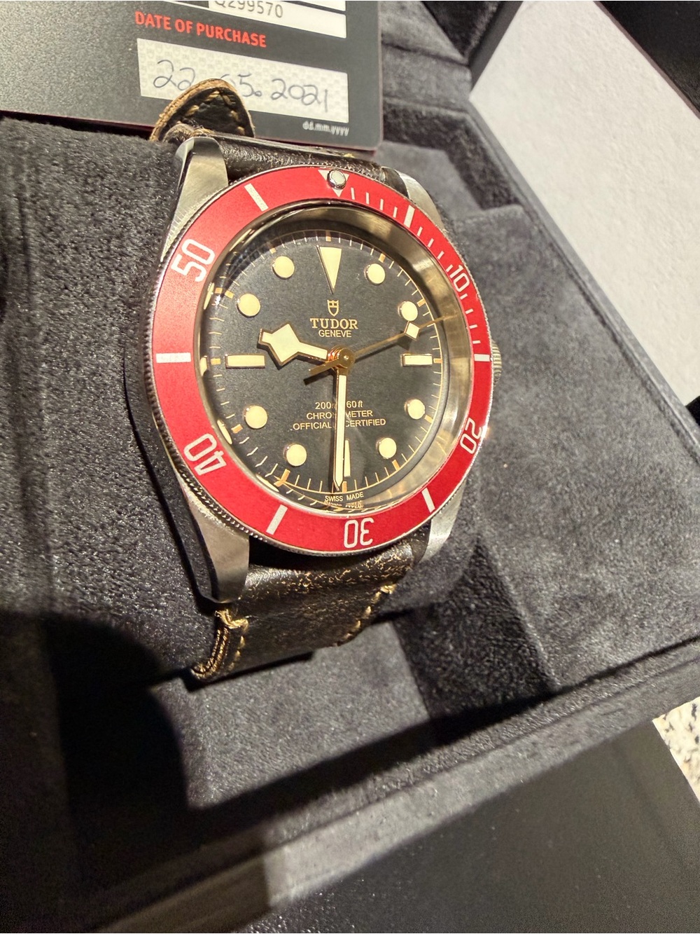 Tudor Black Bay 79230R Burgundy Bezel Full Set 2021 - Picture 14 of 17